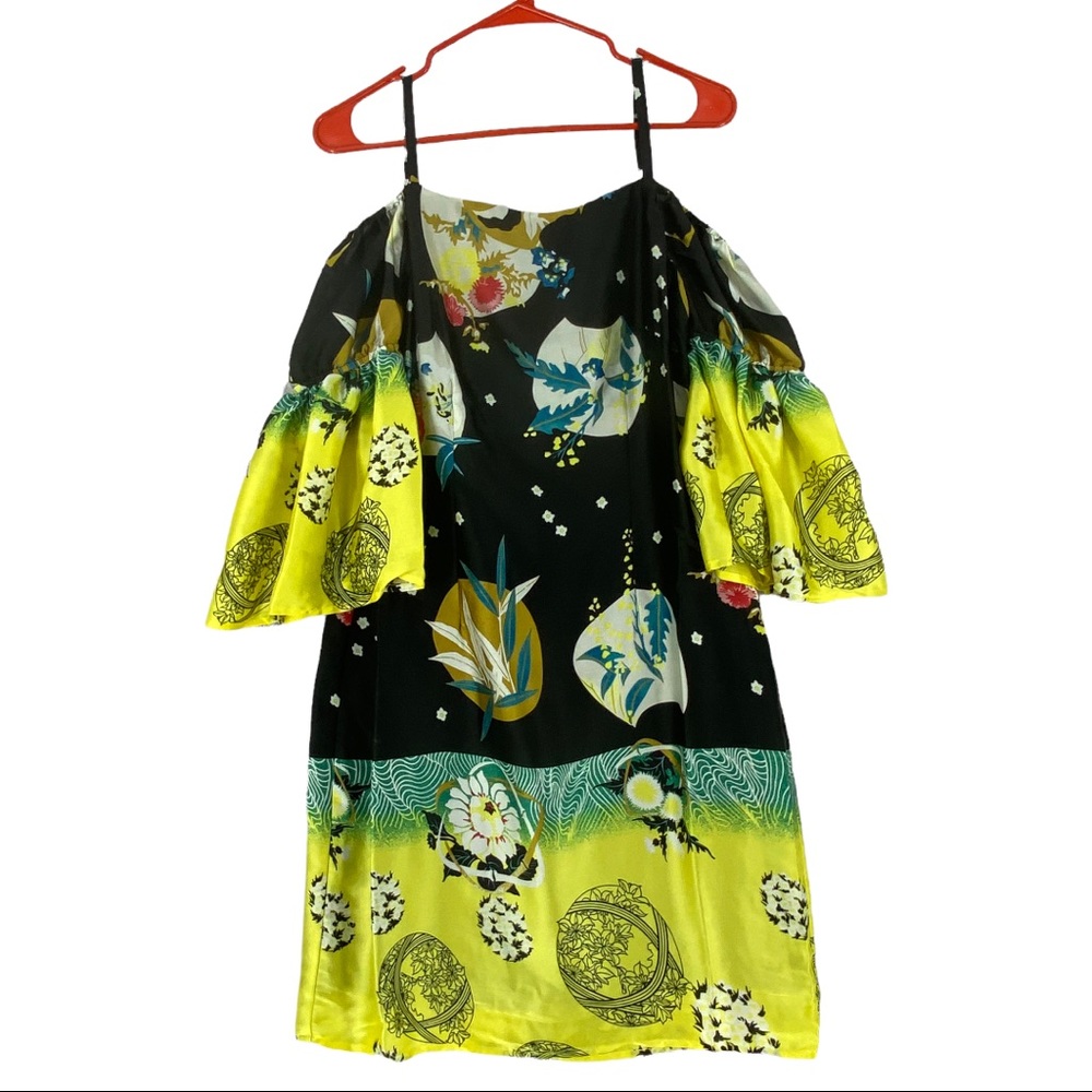 Miegofce Women’s Off Shoulder Short Sleeve Midi Dress Size L.